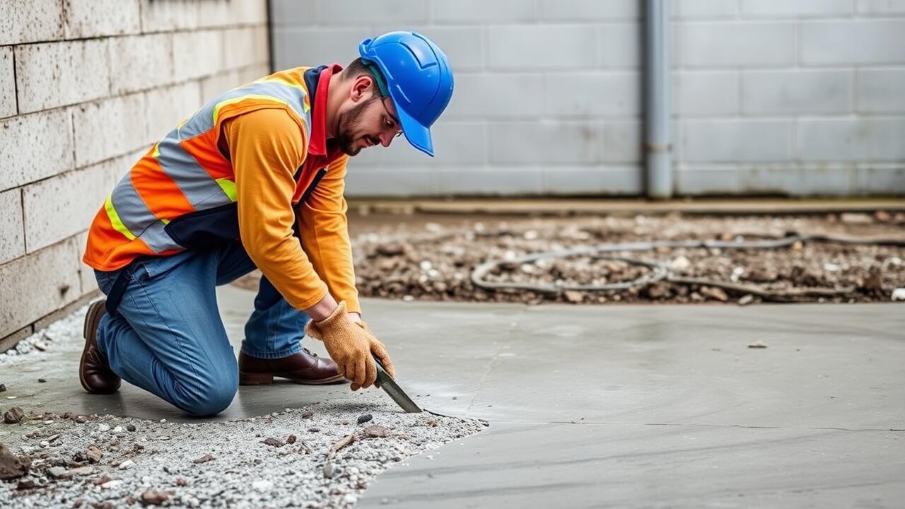 Can you repair damaged concrete?