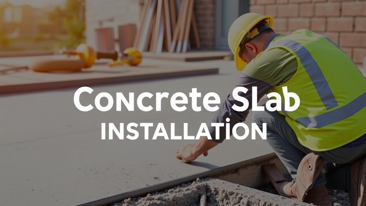 Concrete Slab Installation in Central City, Phoenix