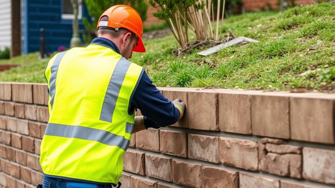 How long does it take to install a retaining wall?