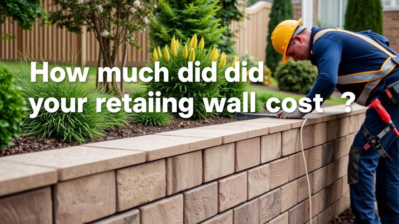 How much did your retaining wall cost?