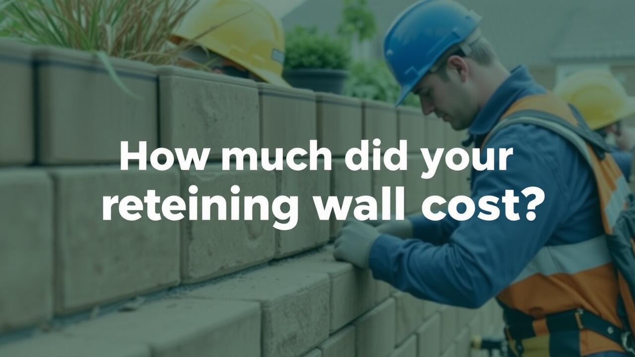 How much did your retaining wall cost?