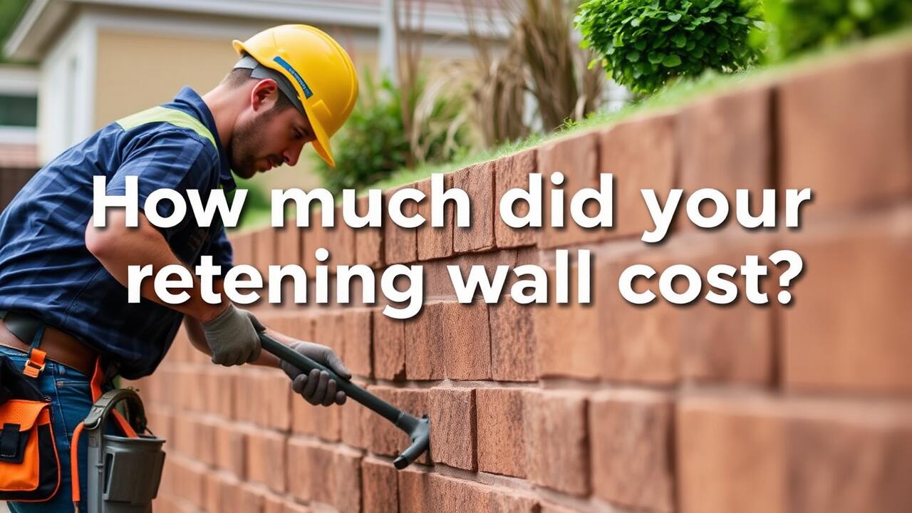 How much did your retaining wall cost?