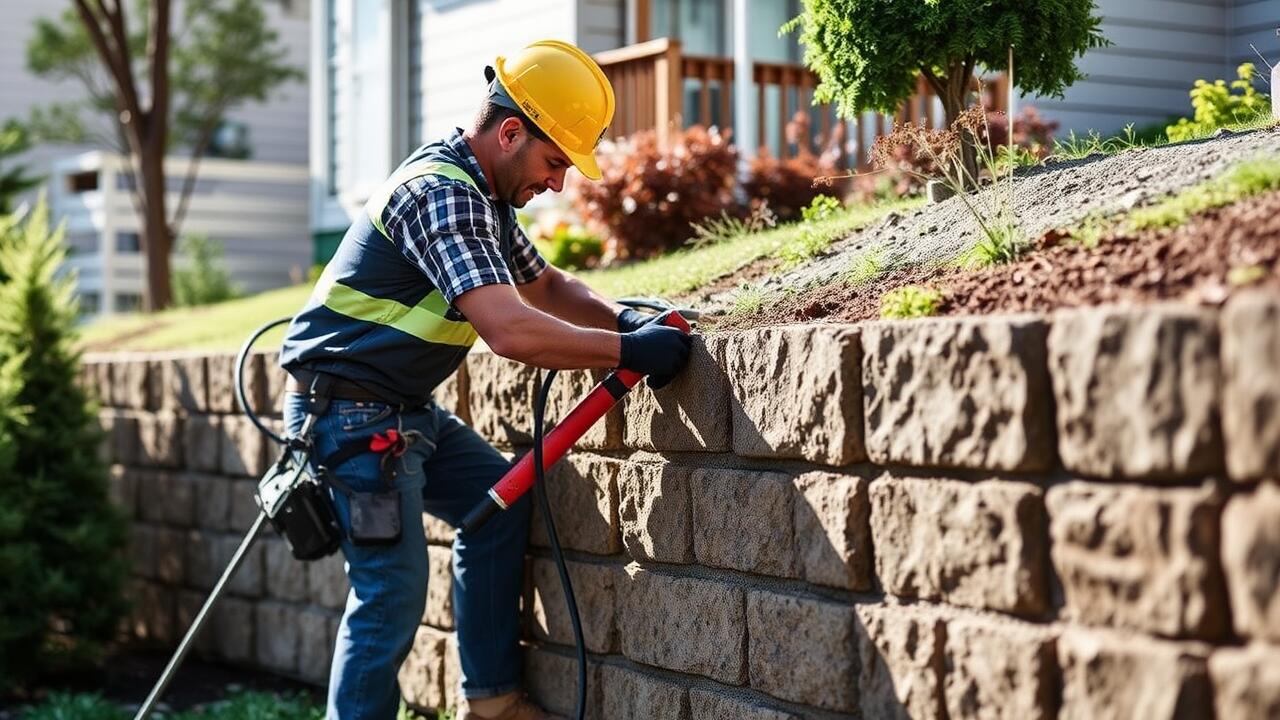 How much does it cost to build a 4 foot retaining wall?