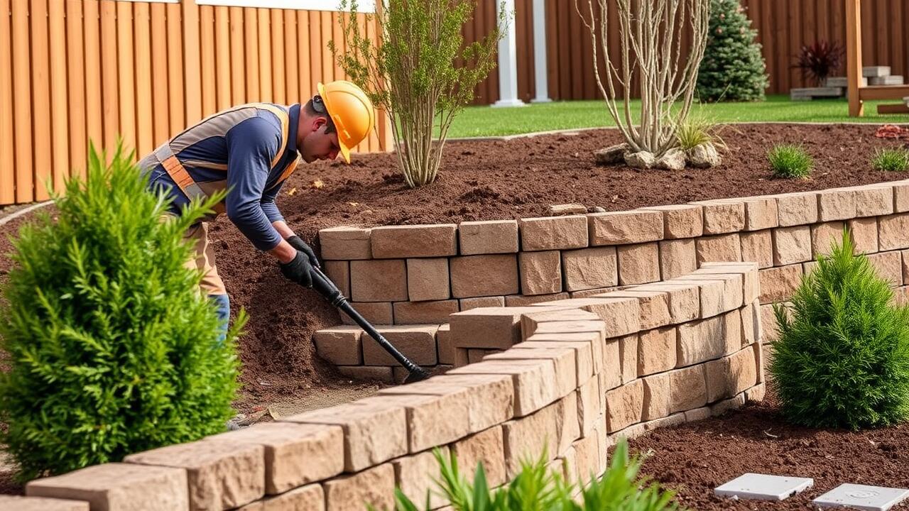 How much does it cost to build a 4 foot retaining wall?