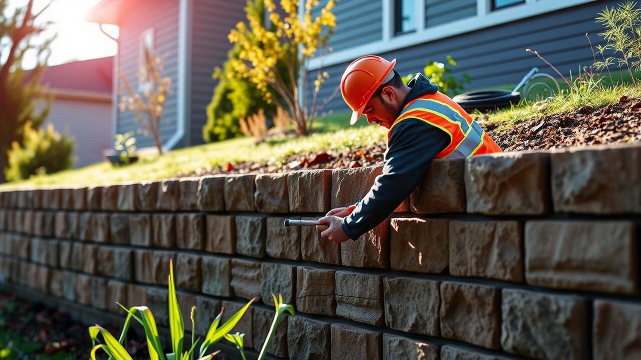 How much does it cost to build a 4 foot retaining wall?