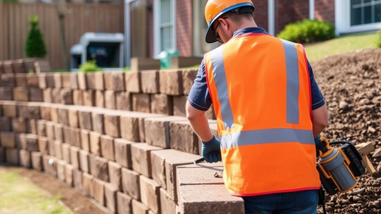 How much does it cost to build a 4 foot retaining wall?