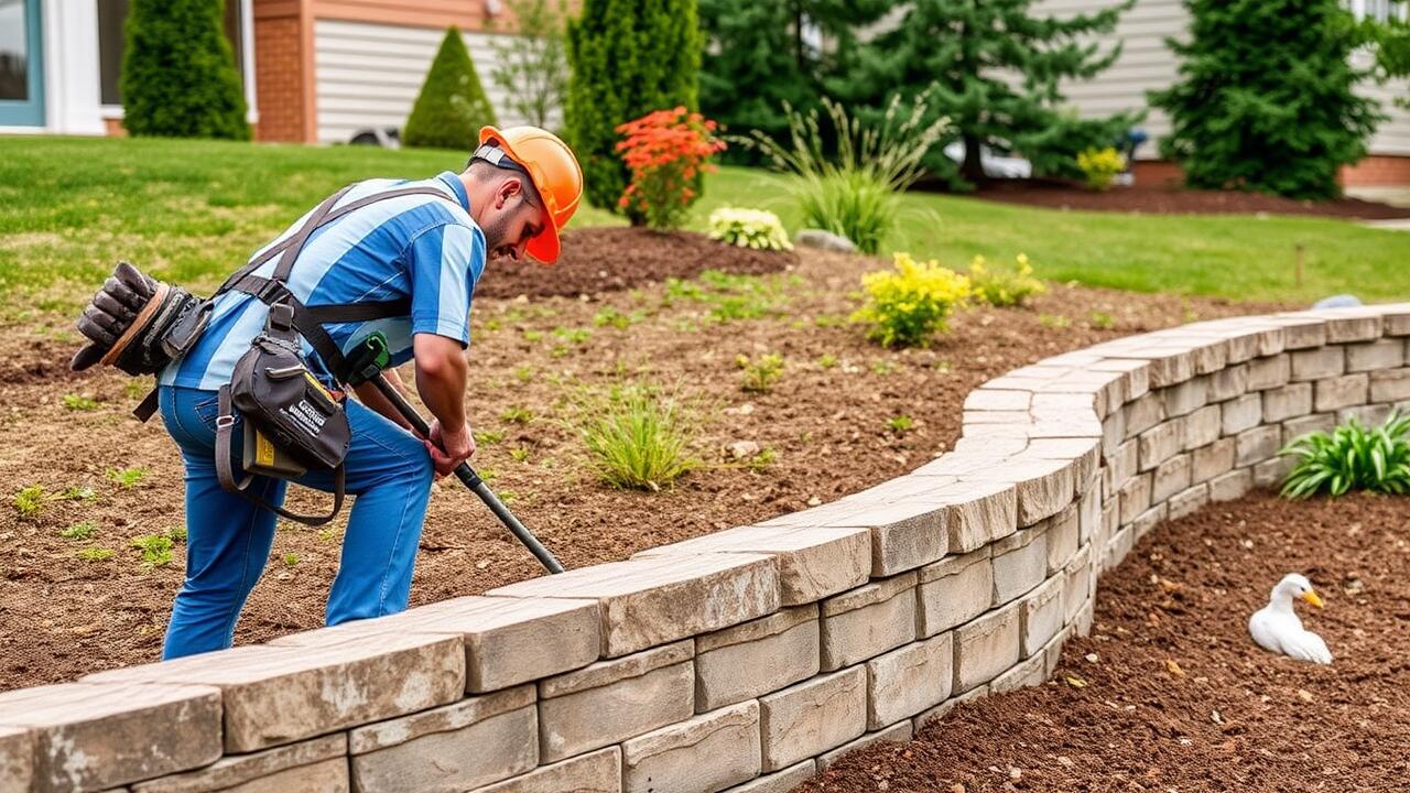 How much does it cost to build a 4 foot retaining wall?