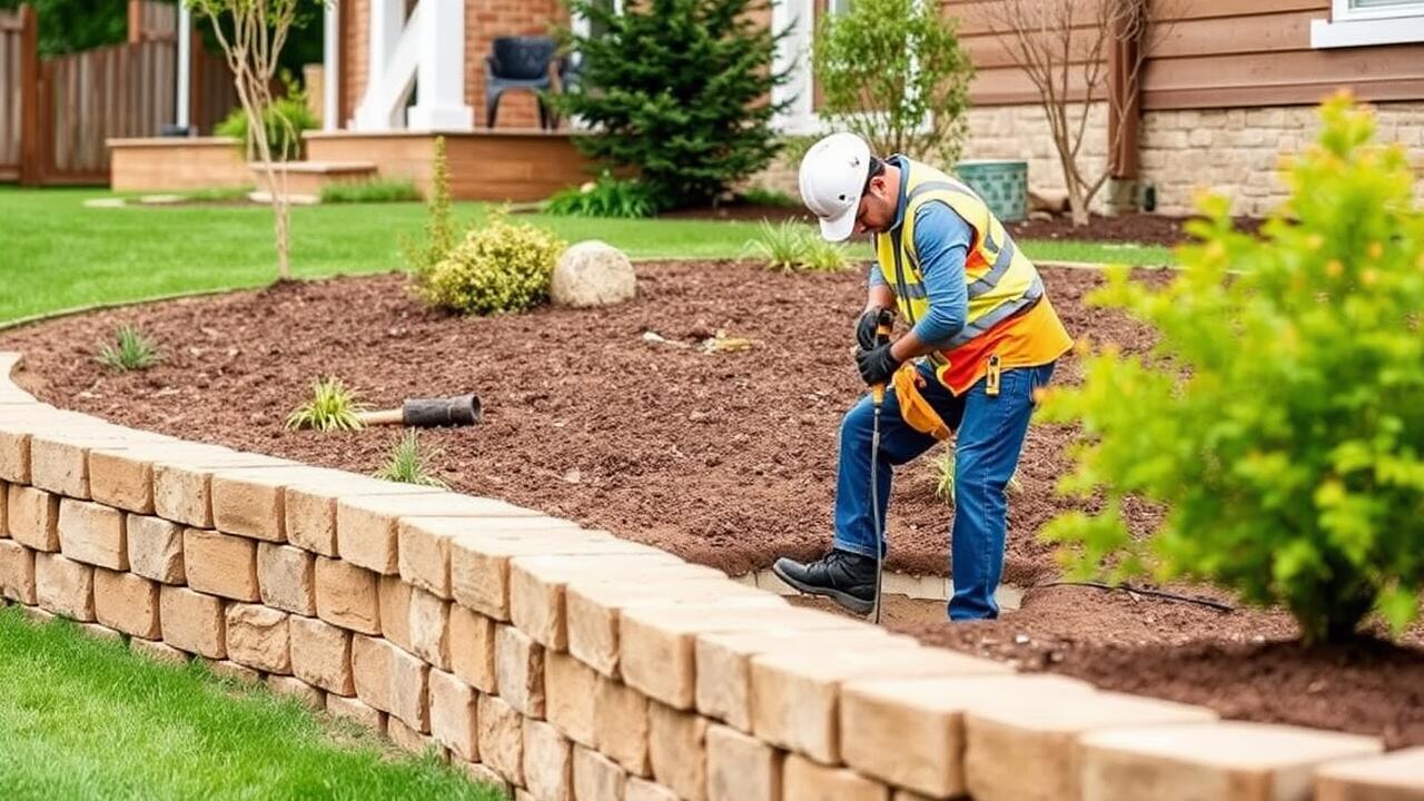 How much does it cost to build a 4 foot retaining wall?