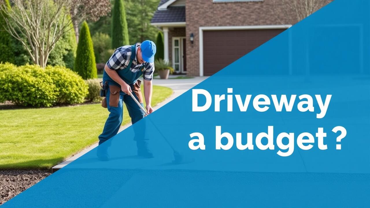 How to do a driveway on a budget?