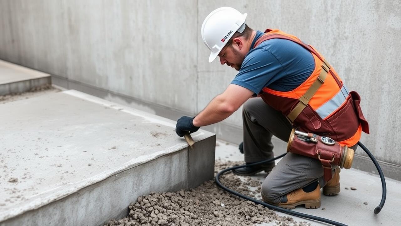 What is the most common way a concrete repair fails?