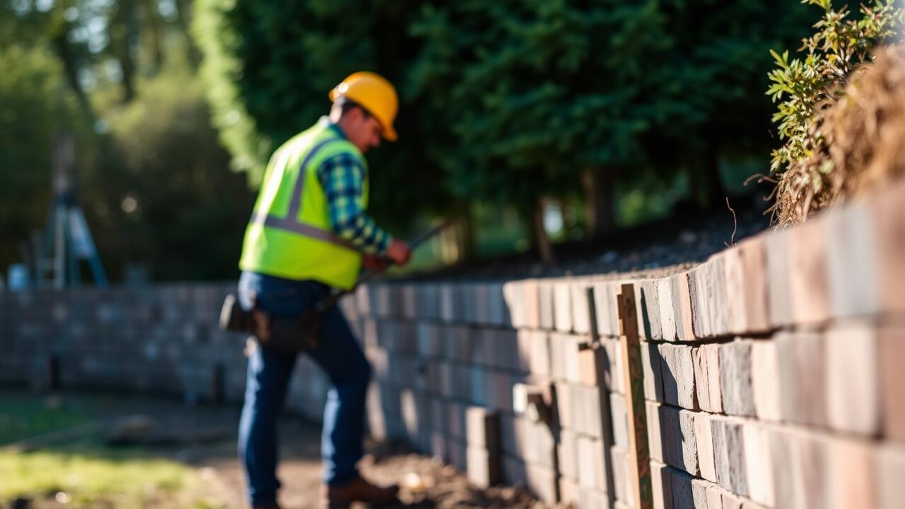 What is the most cost effective way to build a retaining wall?