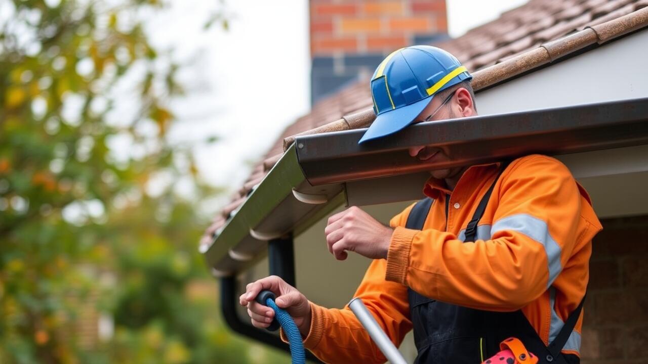 How do you fix guttering?