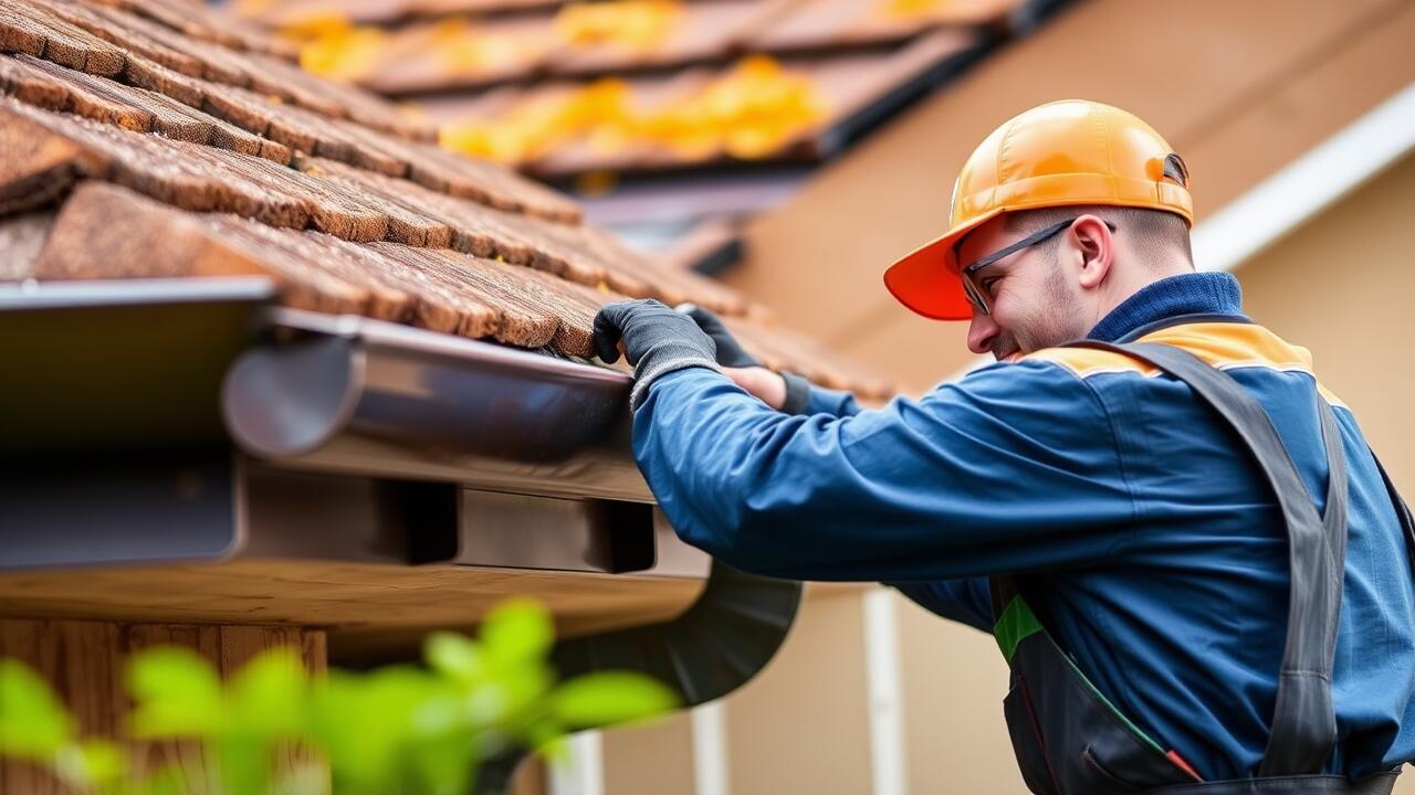 How do you fix guttering?