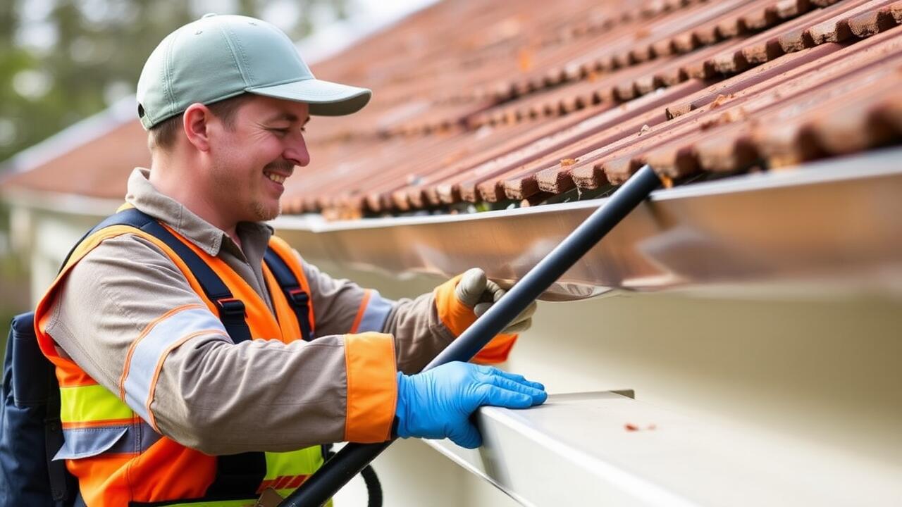 How much does it cost to hire gutter cleaners?