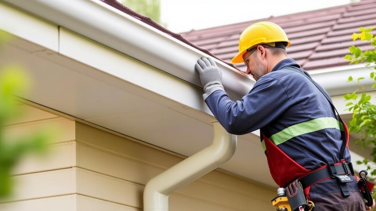 How much does it cost to install gutters around a house?