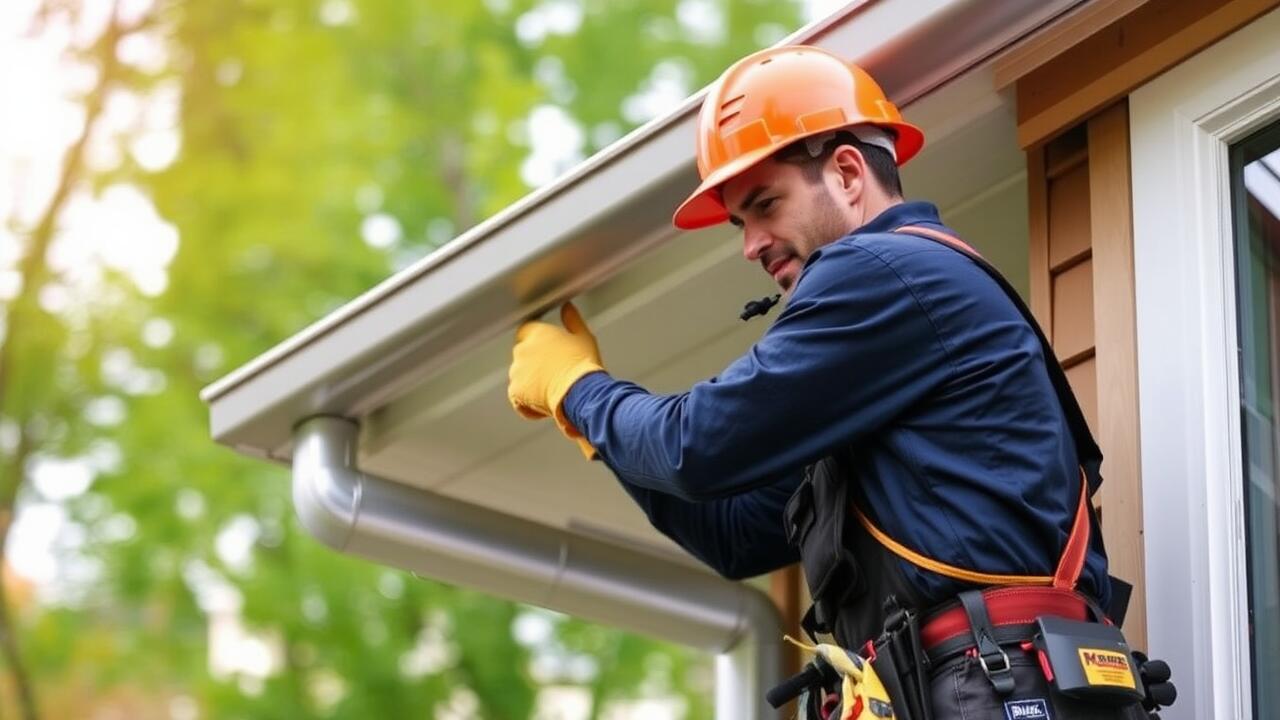 How much does it cost to install gutters per SF?