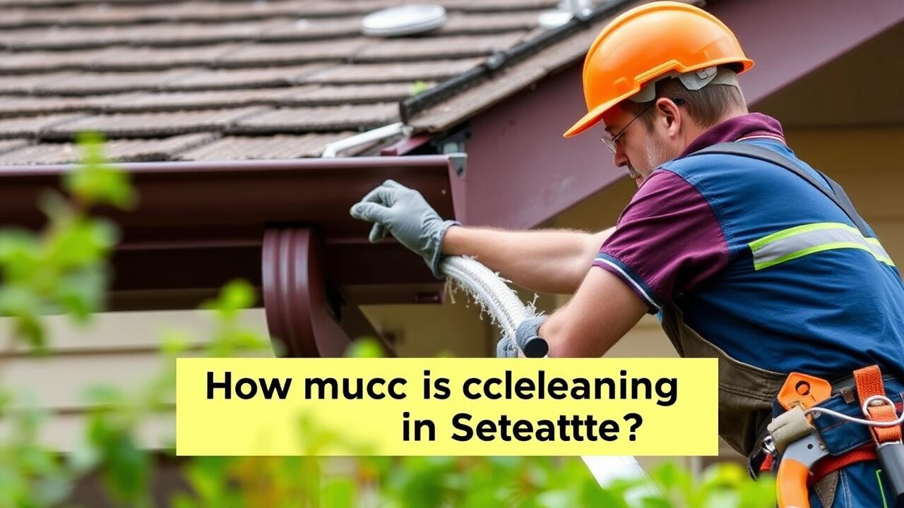 How much is gutter cleaning in Seattle?