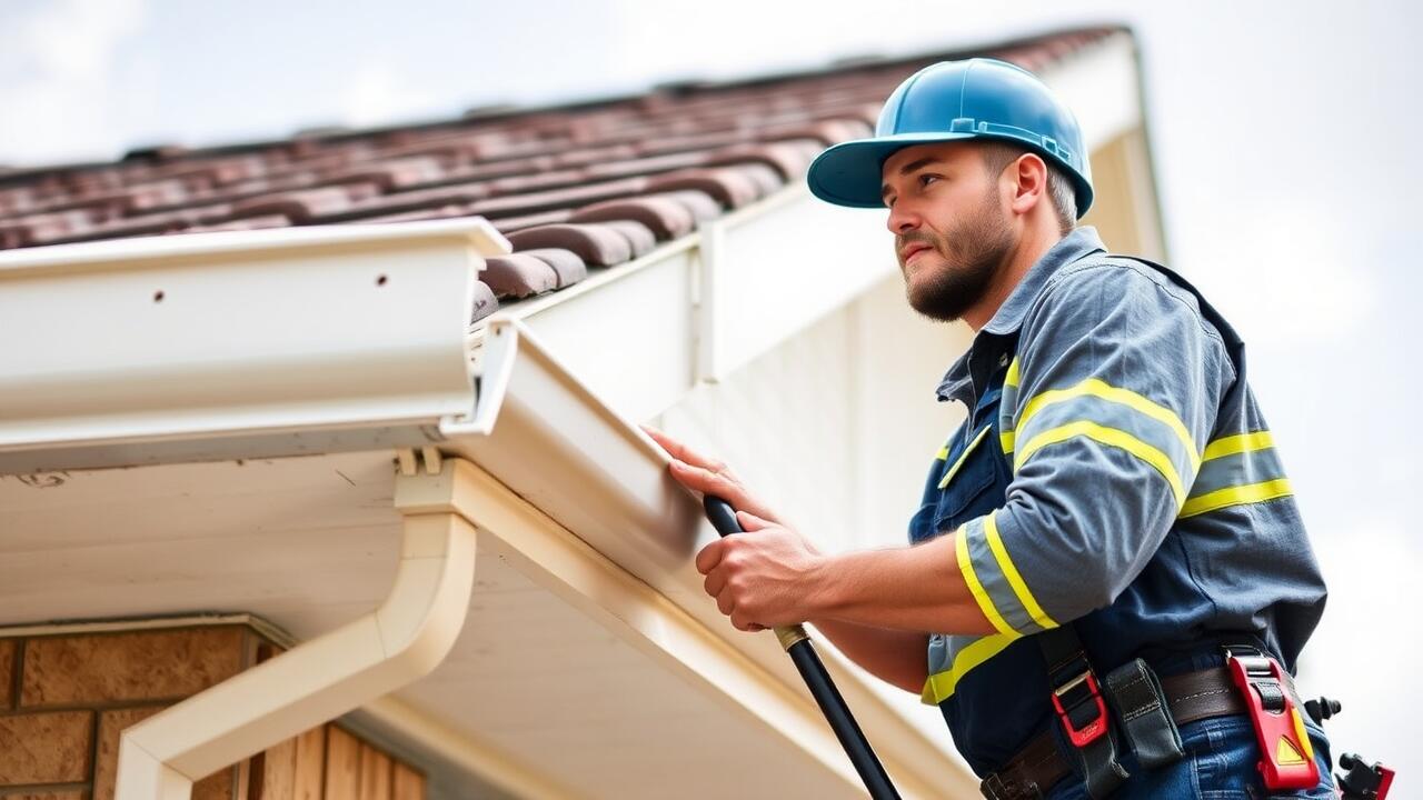 How to fix a leaking gutter?