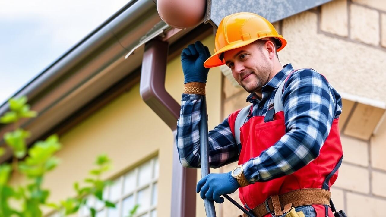 What are gutters fixed to?