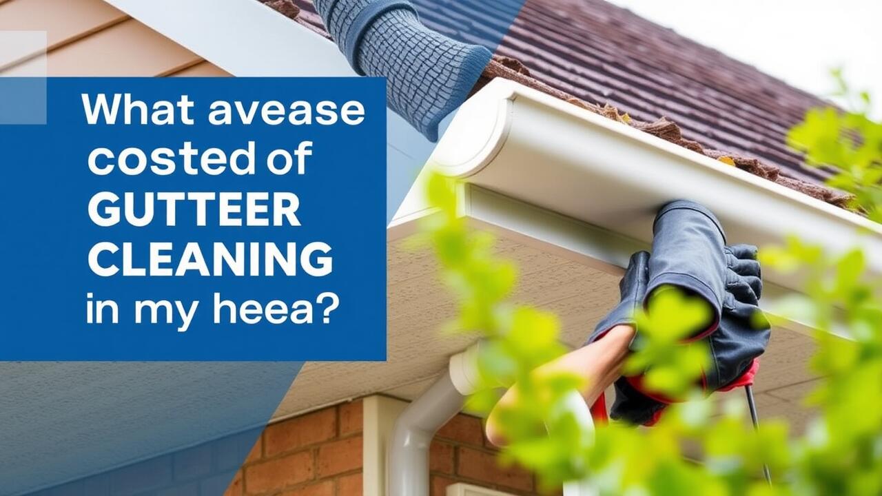 What is the average cost of gutter cleaning in my area?