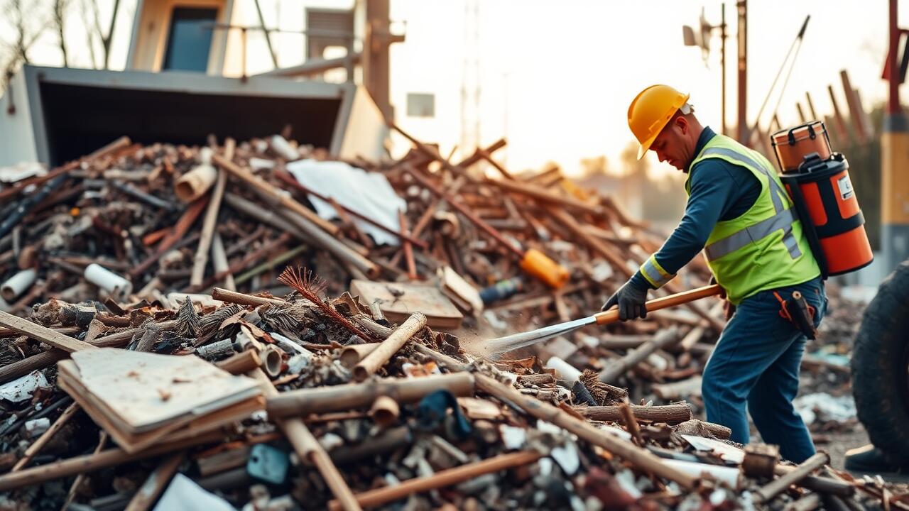 How do you dispose of construction debris in Boston?