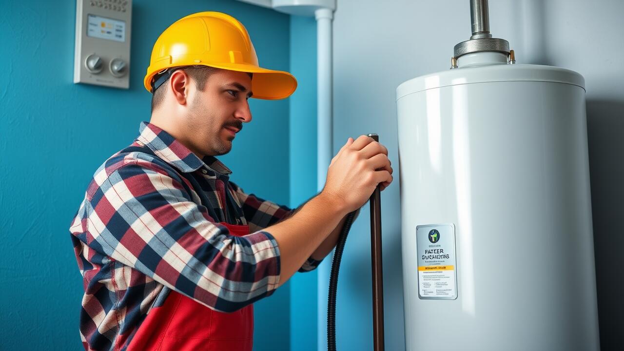 Can a handyman install a water heater in California?