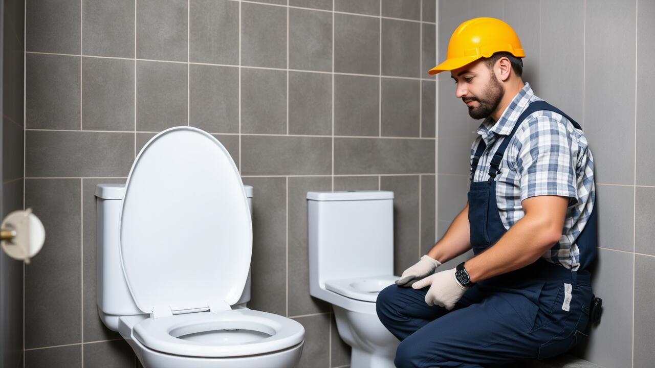 How long before you can sit on a newly installed toilet?