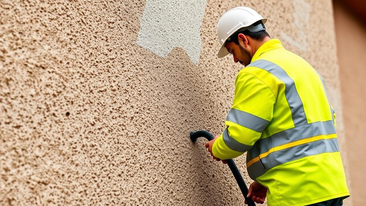 Abrasive Blasting Methods for Stucco Removal  