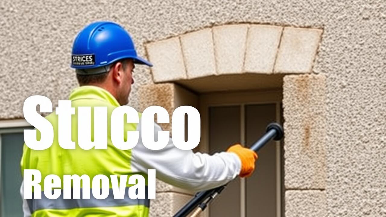 How much does it cost to remove stucco?