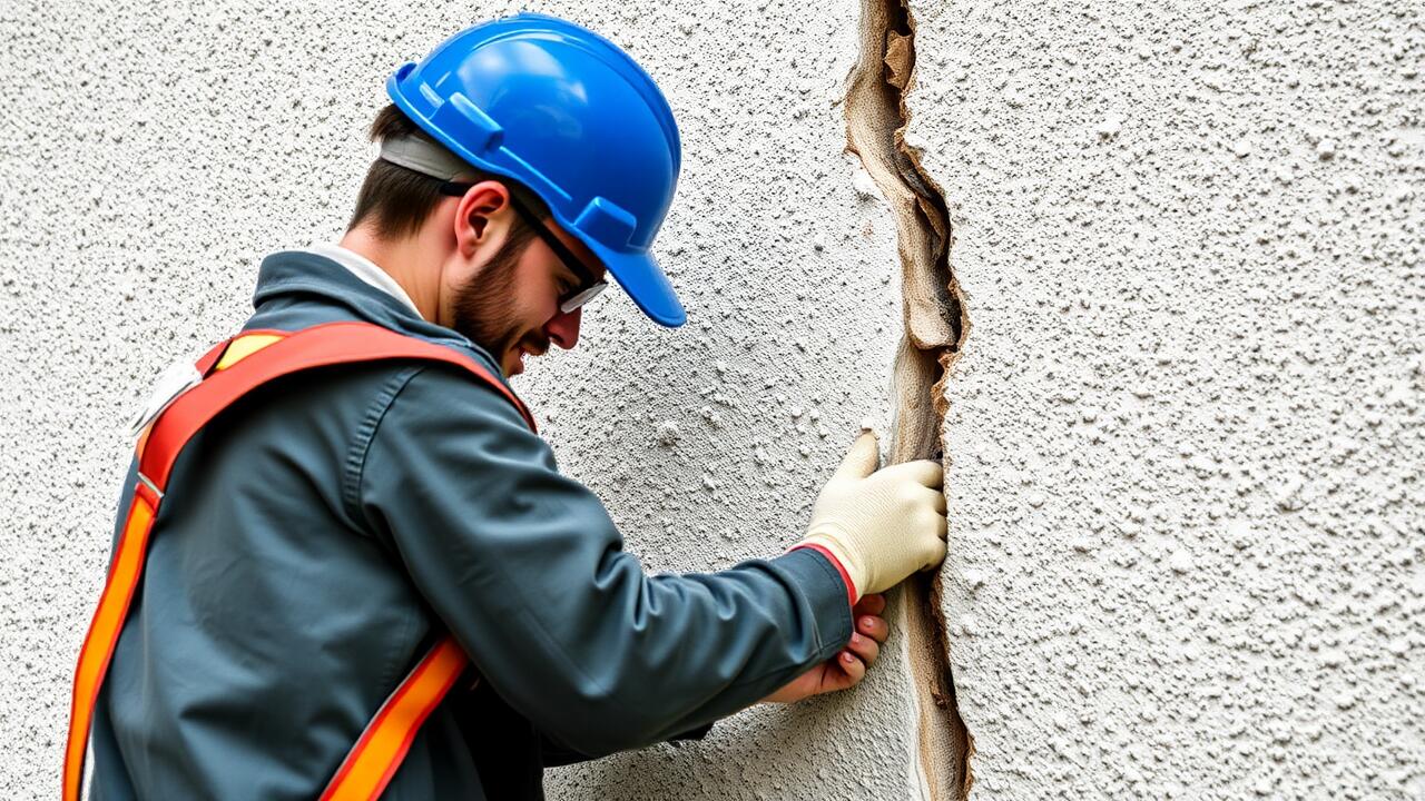 How much stucco cracking is normal?