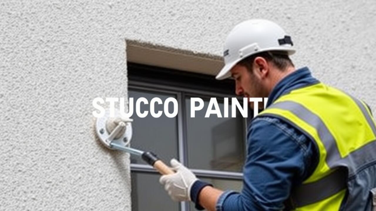 How Stucco Painting Prevents Water Damage  