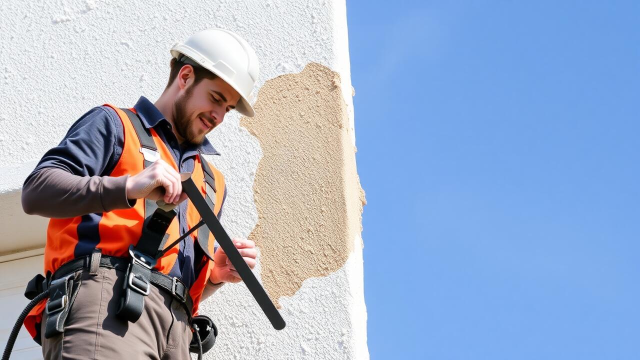 How to repair stucco on a house?