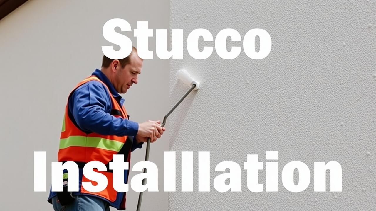 What is stucco exterior?