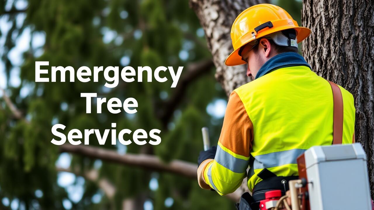 Emergency Tree Cabling and Bracing  