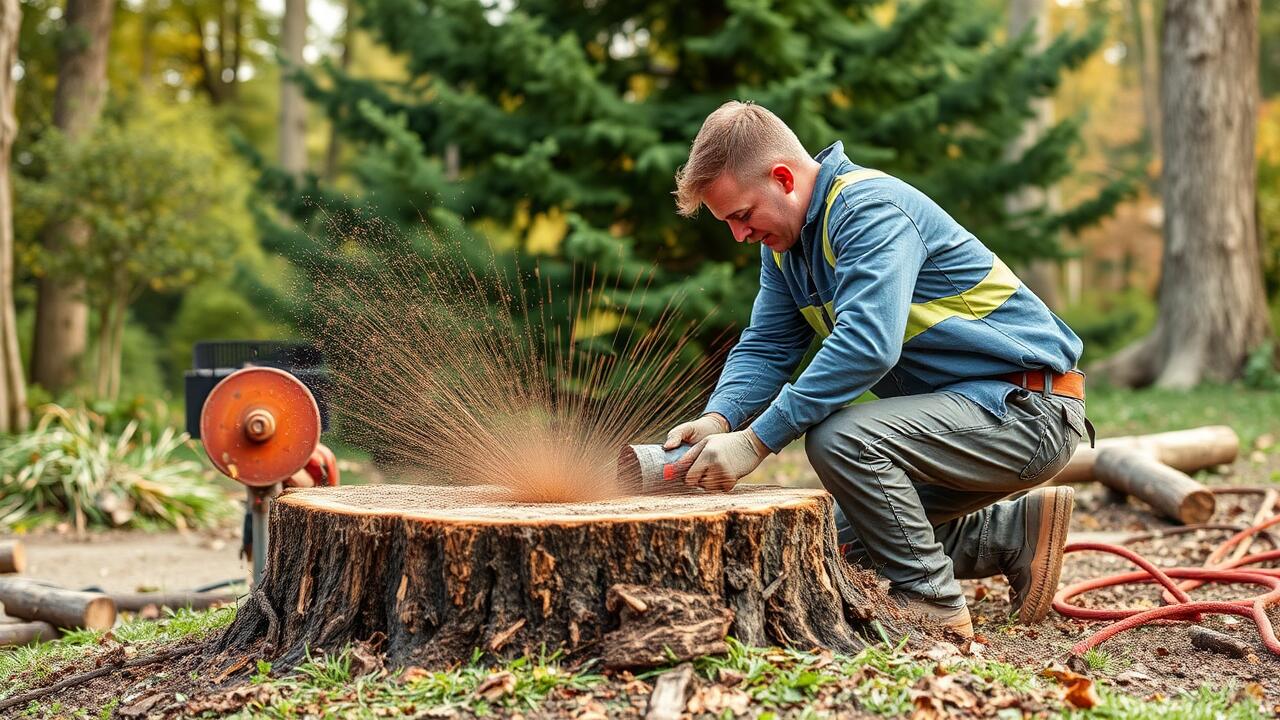 How many hours does it take to grind a stump?