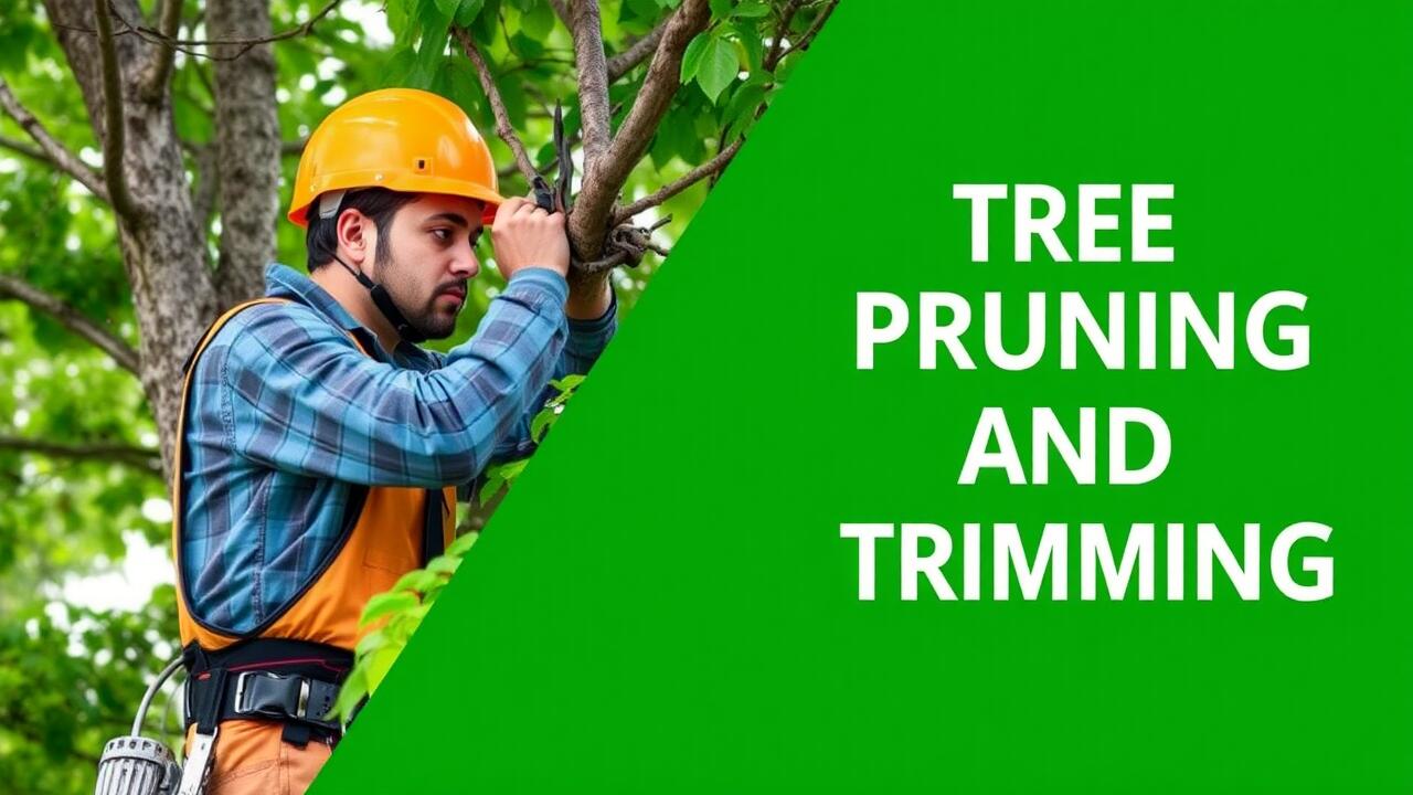 How often should mature trees be pruned?