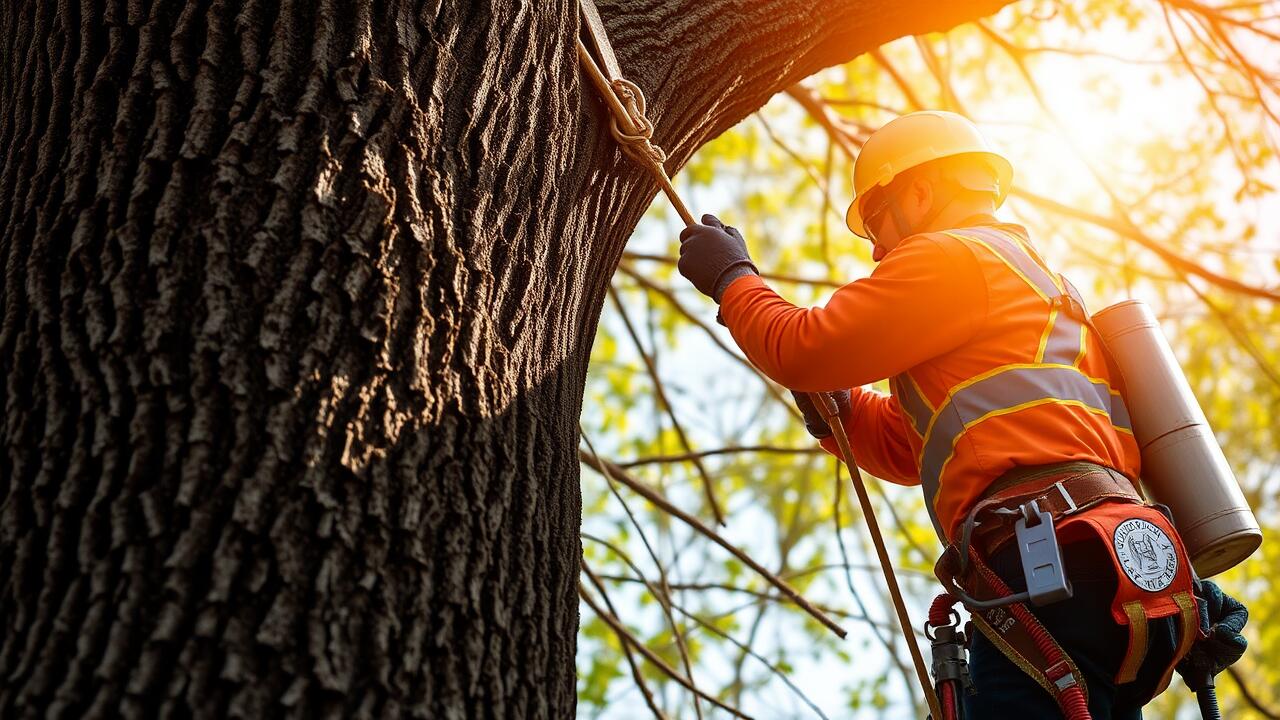 Tree Cabling and Bracing in Grant Park, Atlanta