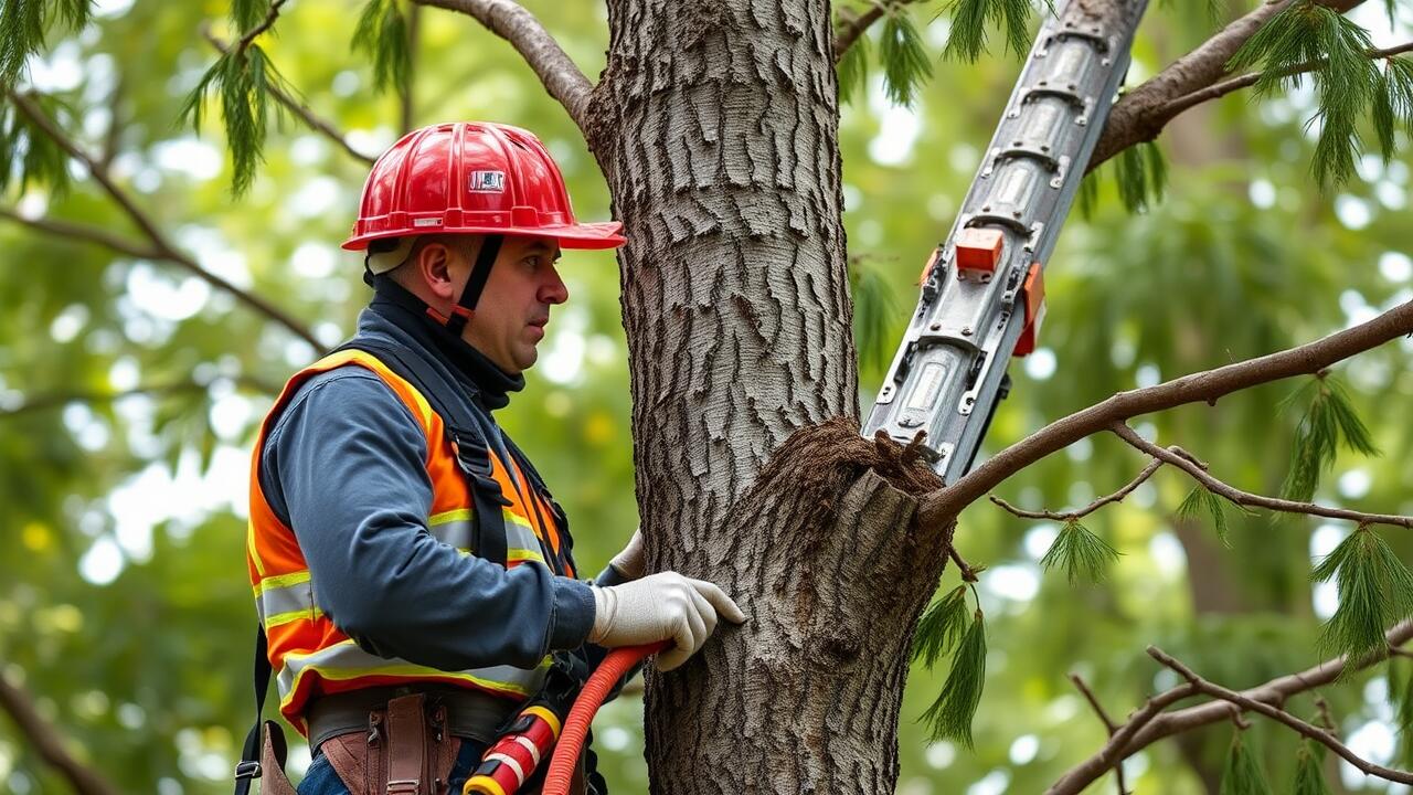 How do I report a tree problem to the Auckland Council?