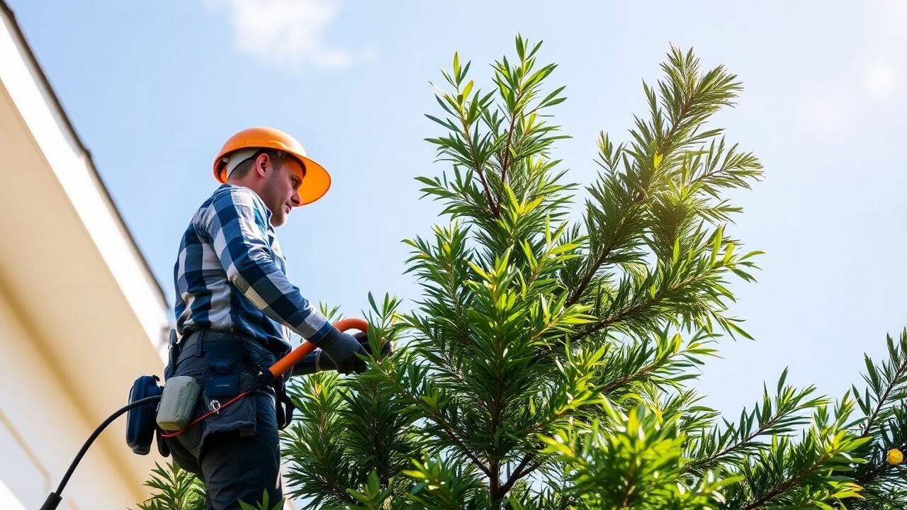 How much does it cost to trim trees around house?