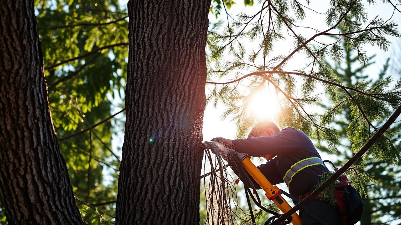 What is the difference between cutting a tree and trimming a tree?