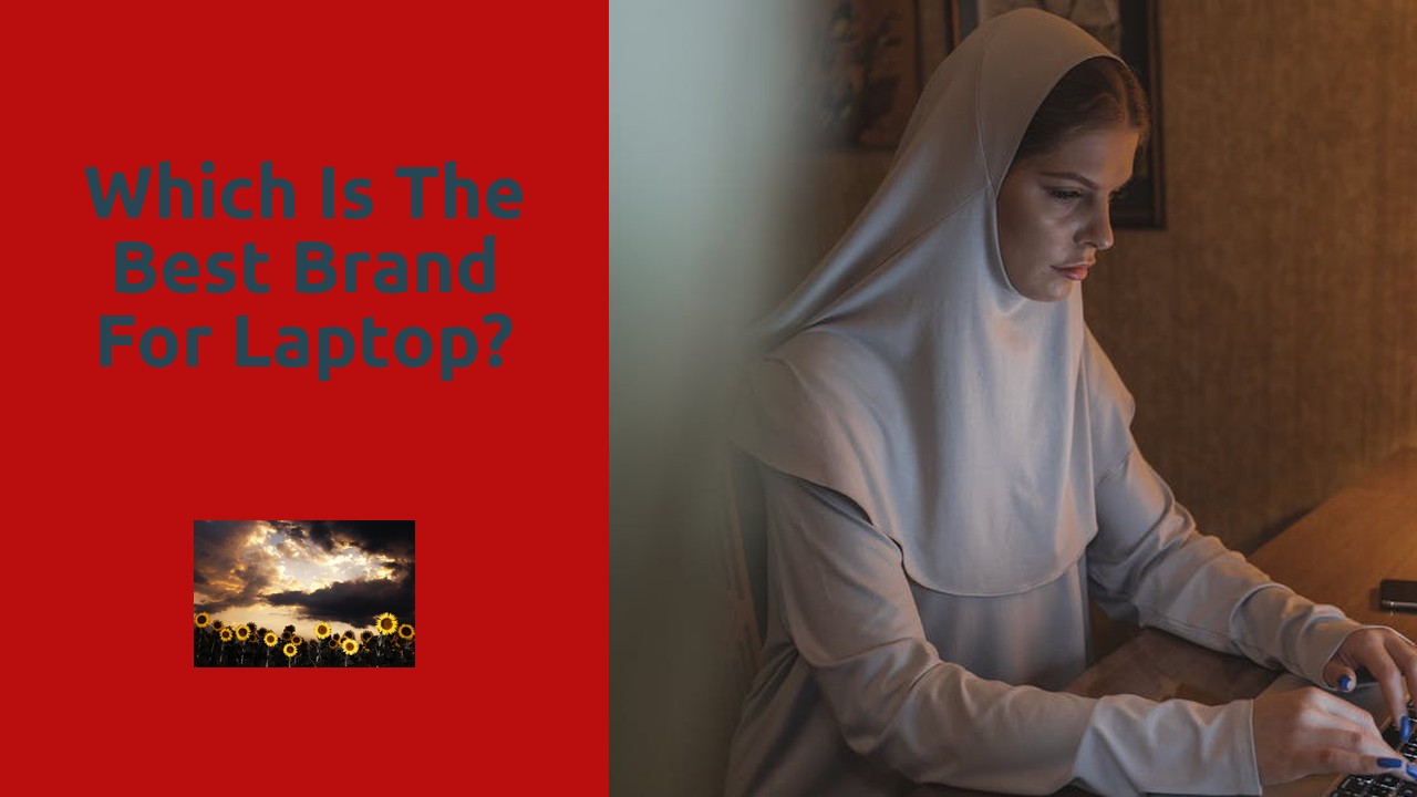 Which is the best brand for laptop?