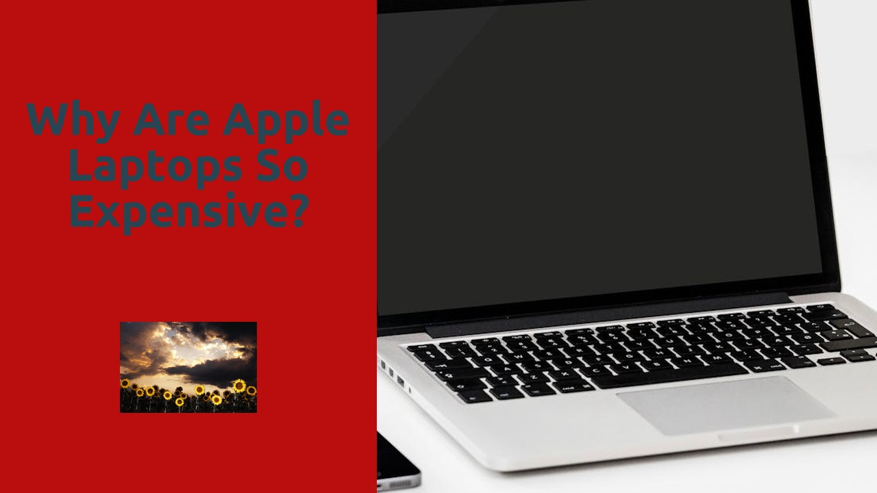 Why are Apple laptops so expensive?
