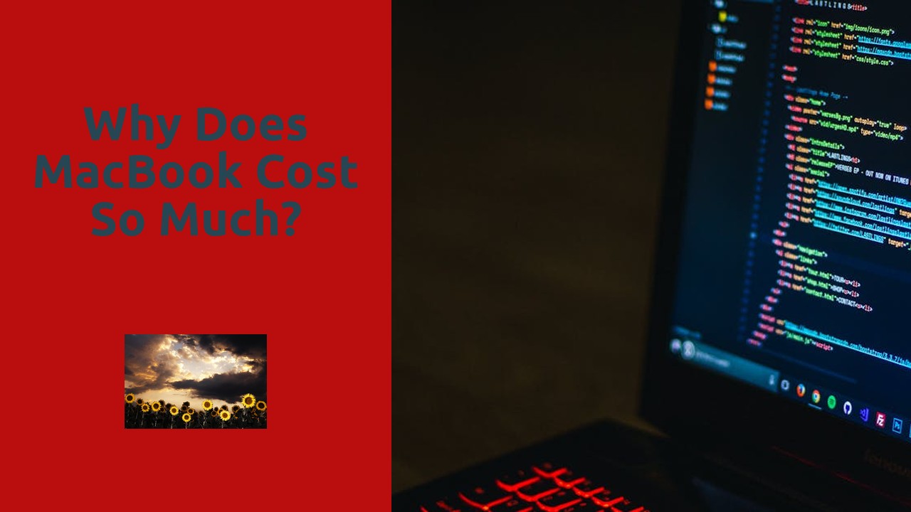 Why does MacBook cost so much?